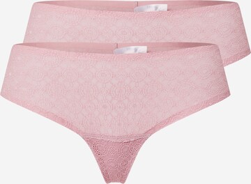 MAGIC Bodyfashion Thong in Pink: front