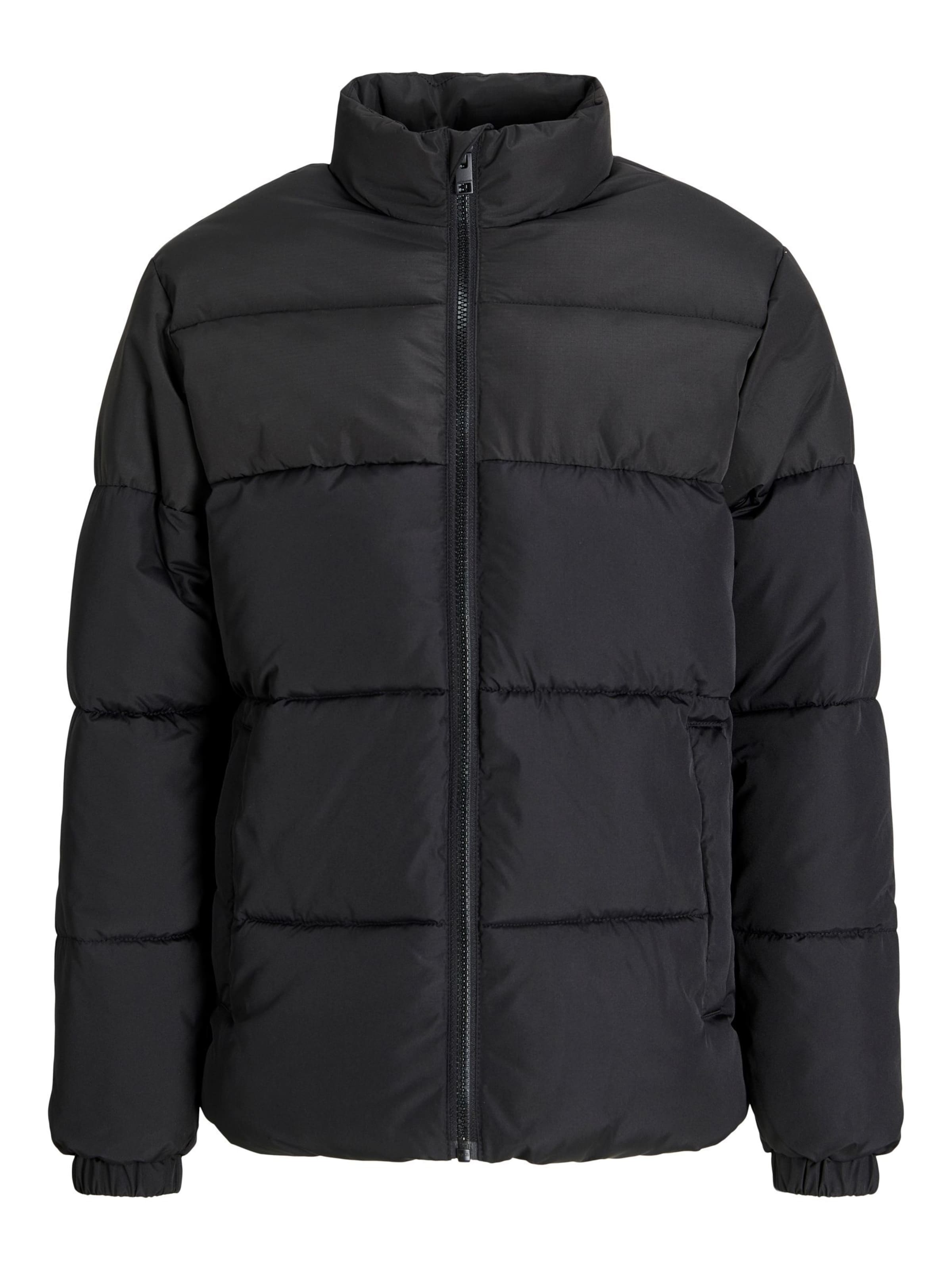 Jack & Jones Junior Between-Season Jacket 'JJMaze' in Black: front