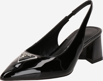 GUESS - Zapatos destalonado 'ZANDA' en negro: frente