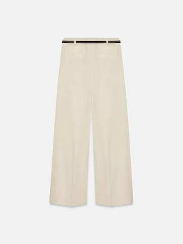 Dilvin Wide leg Trousers in Beige