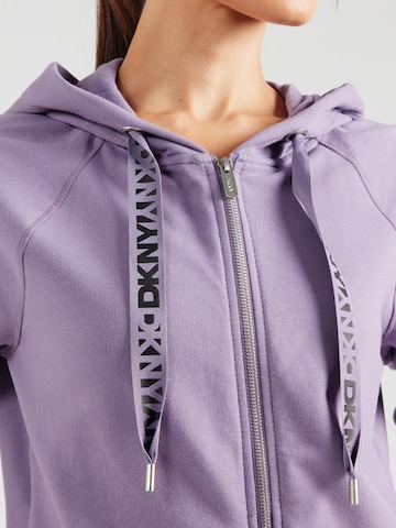 DKNY Performance Sportief sweatvest in Lila