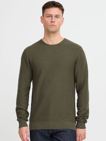 BLEND Trui in Groen: voorkant