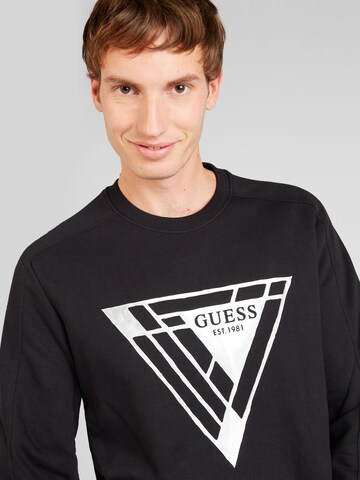 GUESS - Sweatshirt em preto