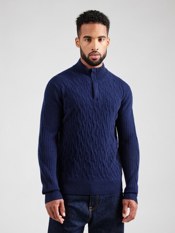 Hackett London Pullover i blå: forside