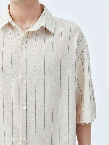 VAMOS CLO Comfort fit Overhemd in Beige
