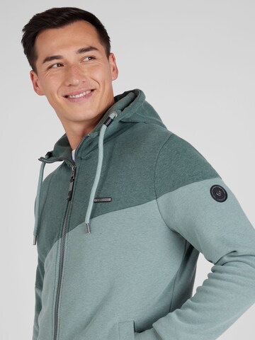 Ragwear Sweatvest 'Winngs' in Groen