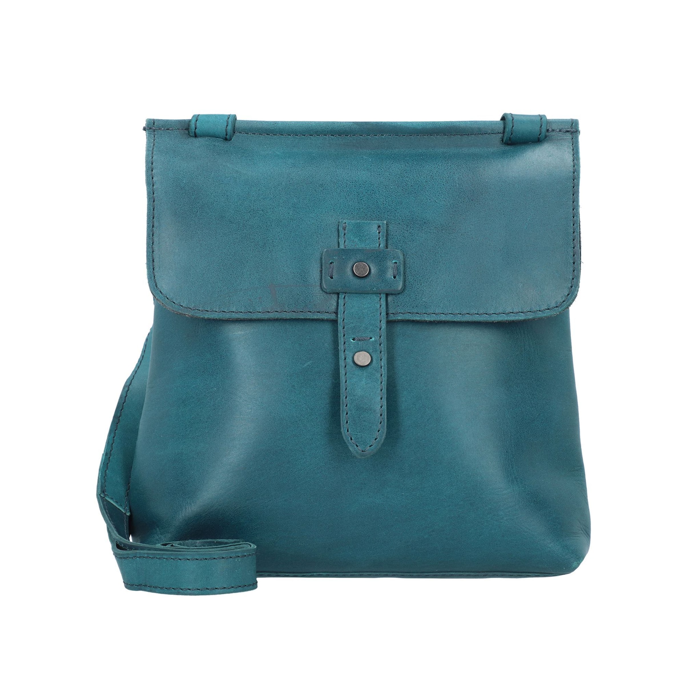 Harold's Schoudertas 'Aberdeen' in Groen: voorkant