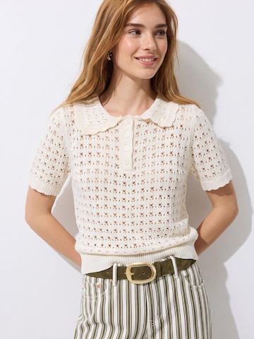 andy & lucy Sweater 'COLETTE' in Beige