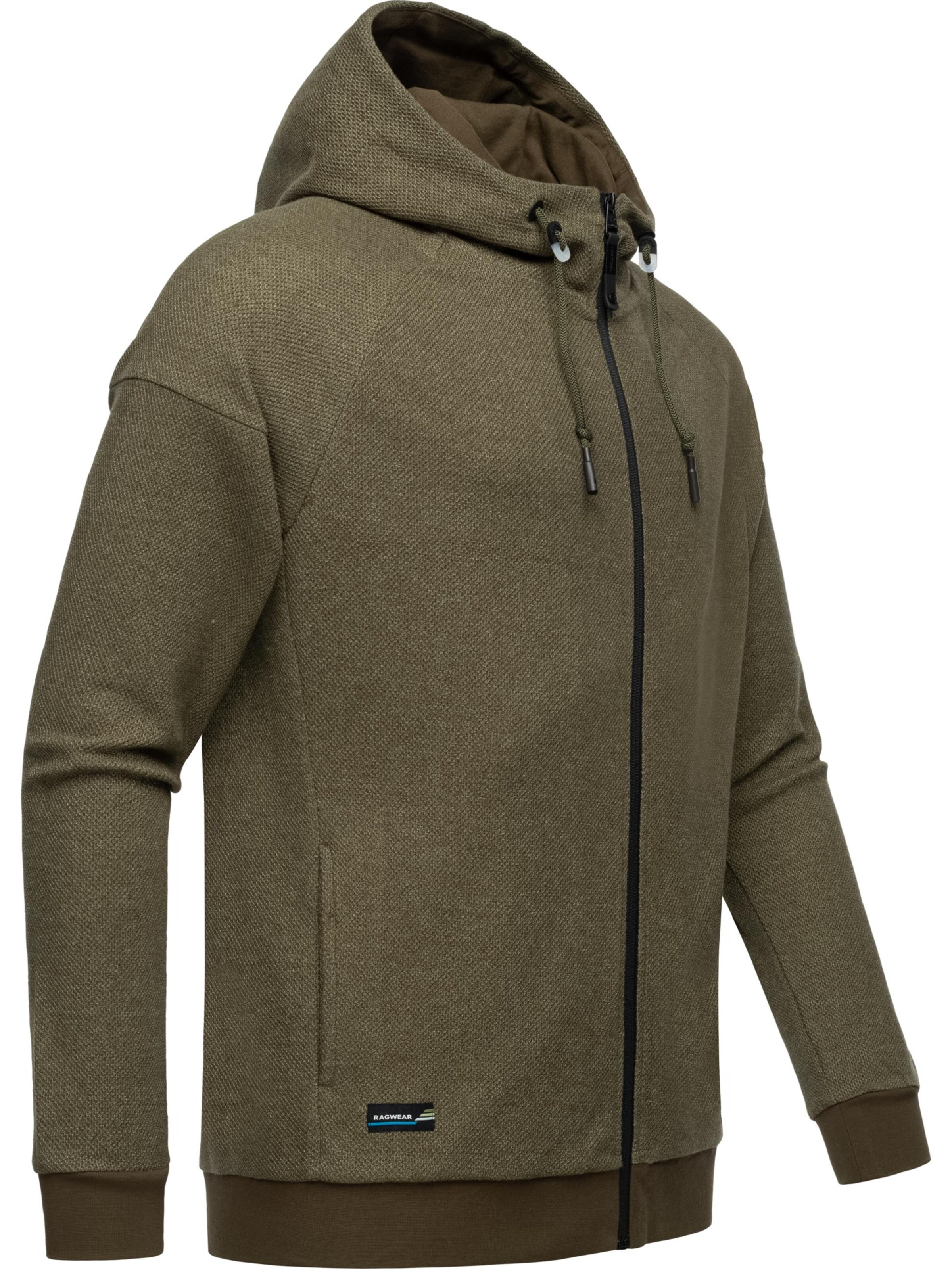Ragwear Sweatjacke 'Dreyner' in Grün