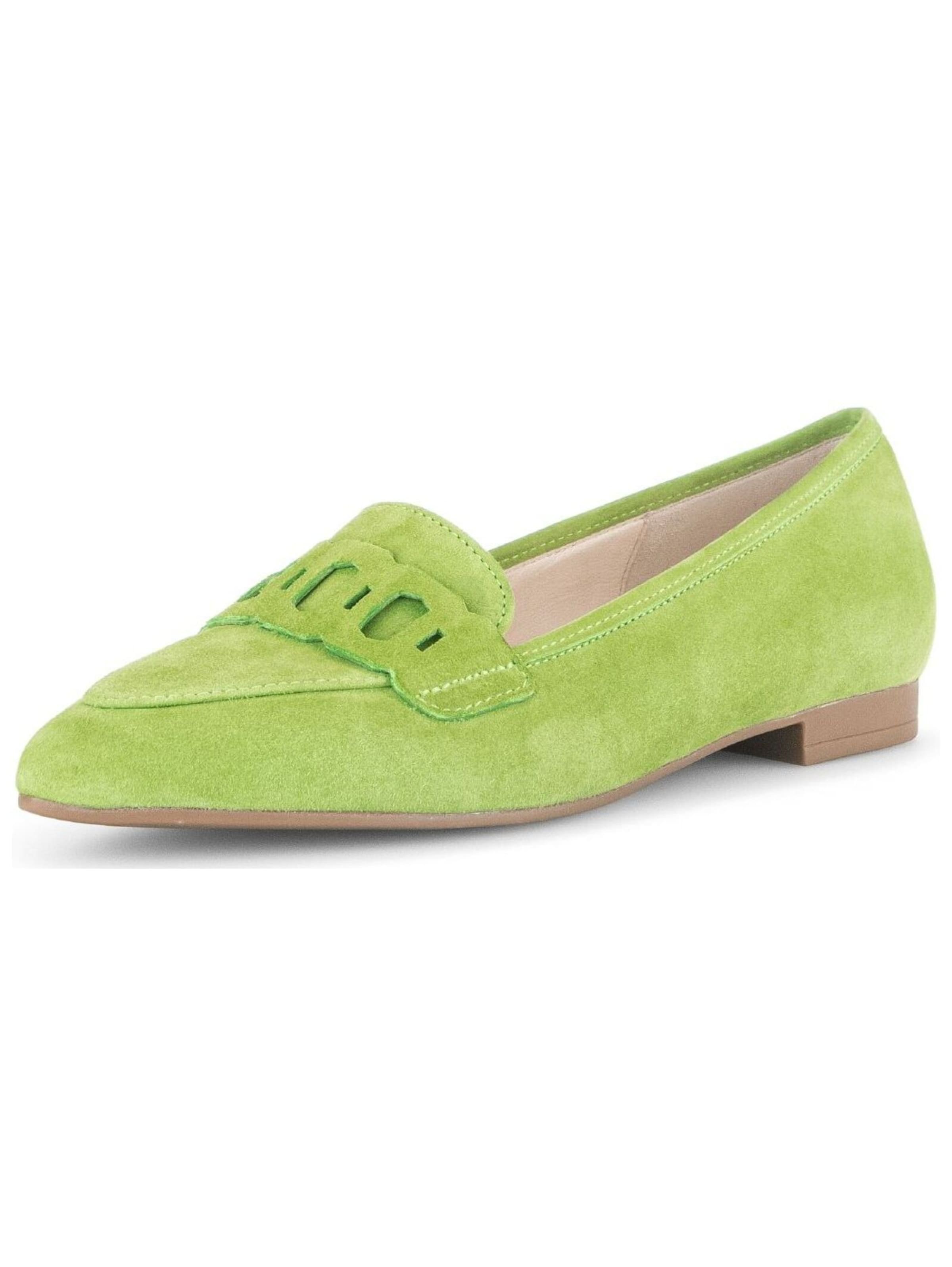 Slipper di GABOR in verde: frontale