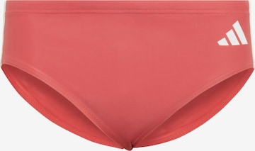 ADIDAS PERFORMANCE Спортивные плавки в Красный: спереди