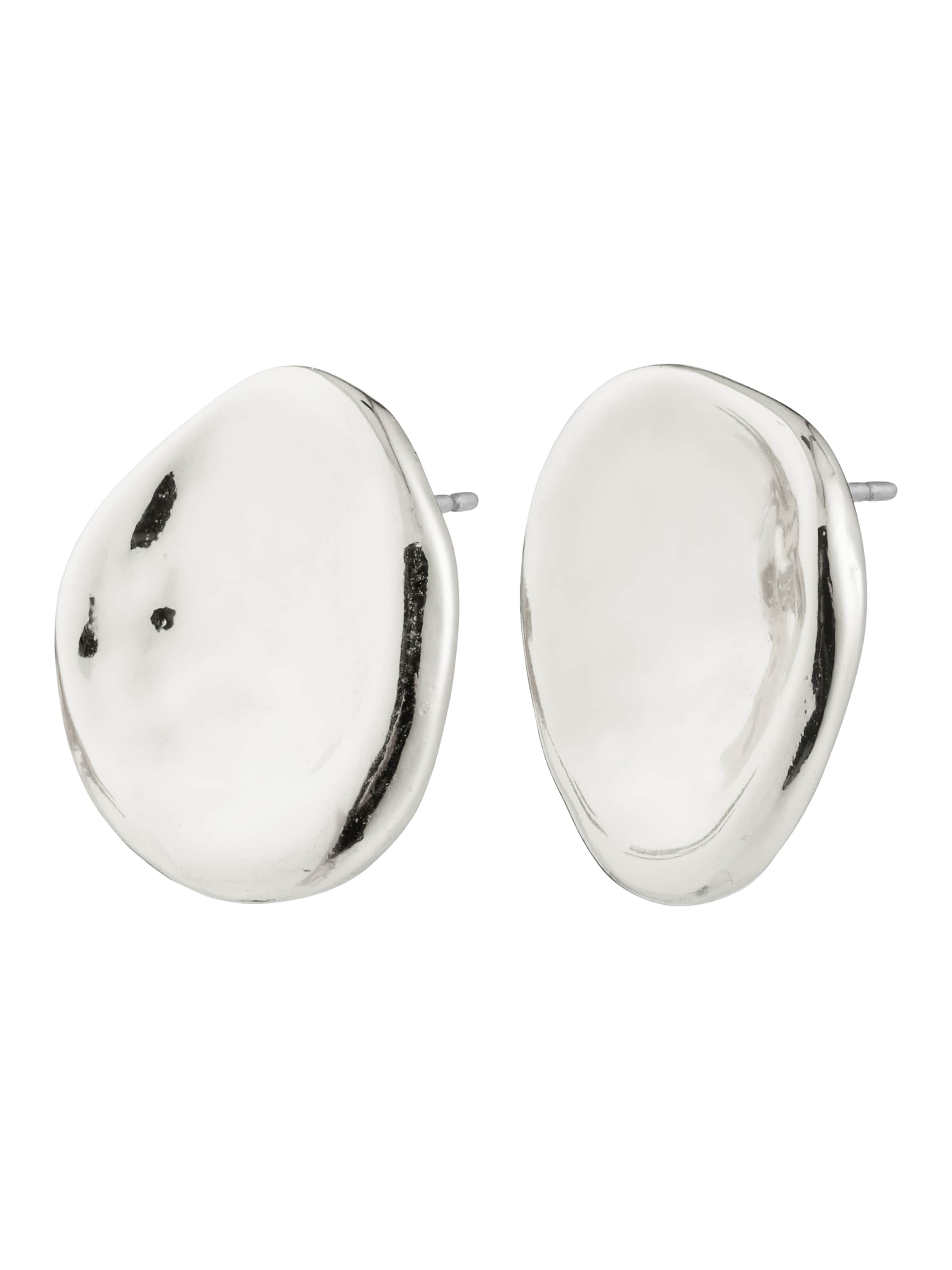 Pilgrim Kõrvarõngas 'Sparkle', värv Hõbe: eest vaates