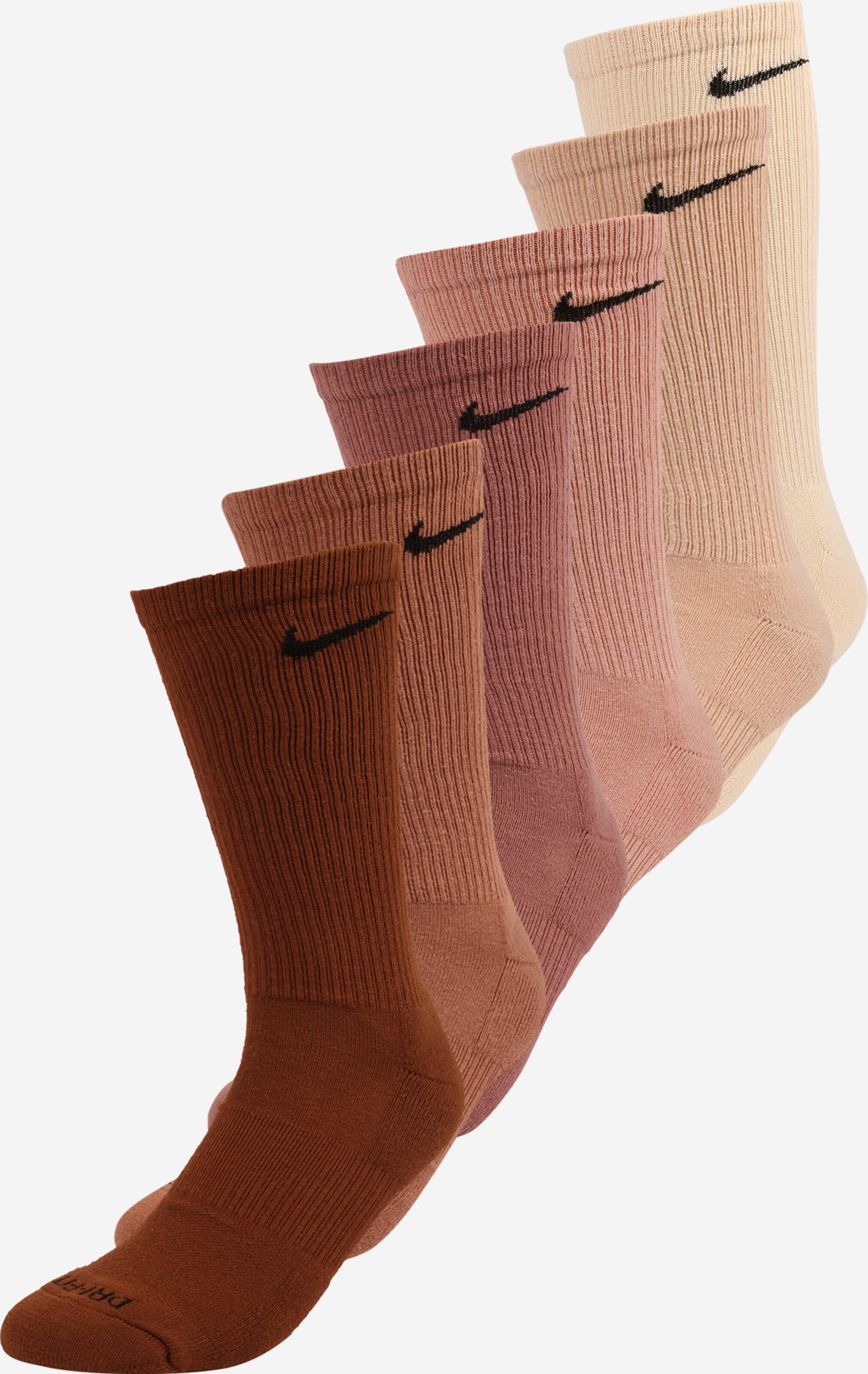 Chaussette nike beige sale