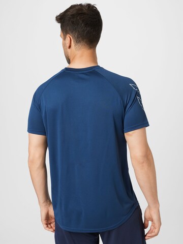 Hummel Функциональная футболка 'Topaz' в Синий