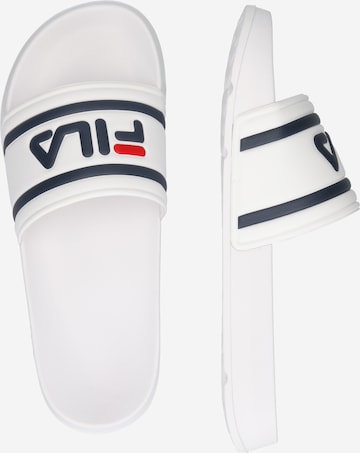 Claquettes / Tongs 'Morro Bay' FILA en blanc