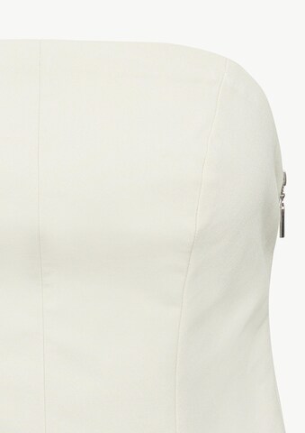 COMMA Bluse in Weiß