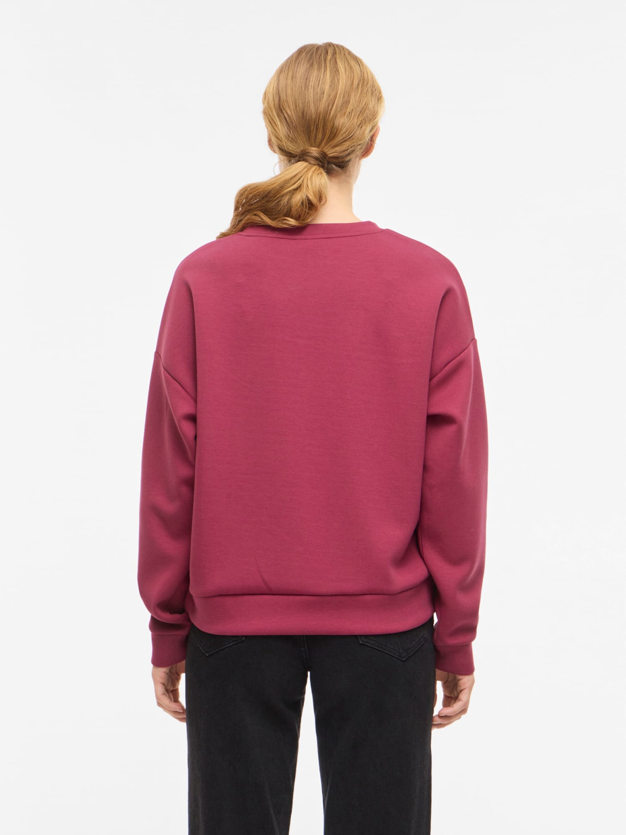 VILA Sweatshirt 'Reflect' in Rood