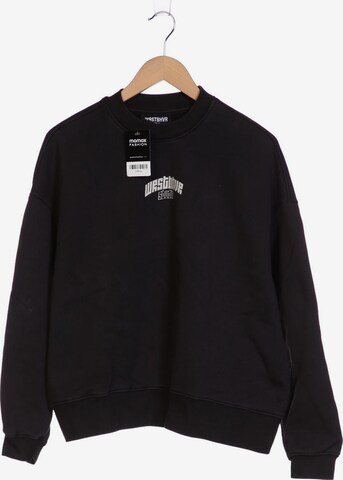 WRSTBHVR Sweatshirt & Zip-Up Hoodie in XXS in Black: front