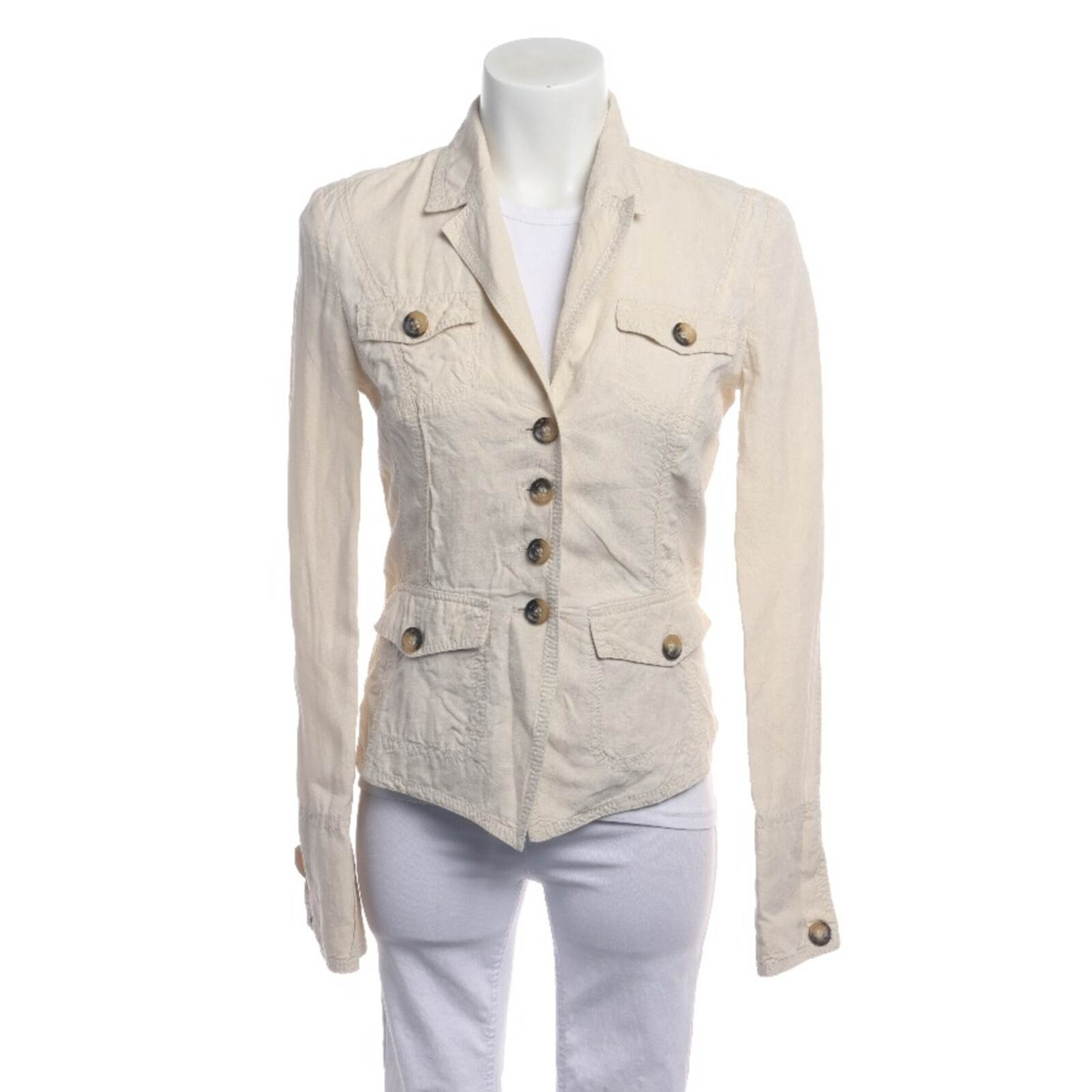 Marc Cain Blazer in S in White: front