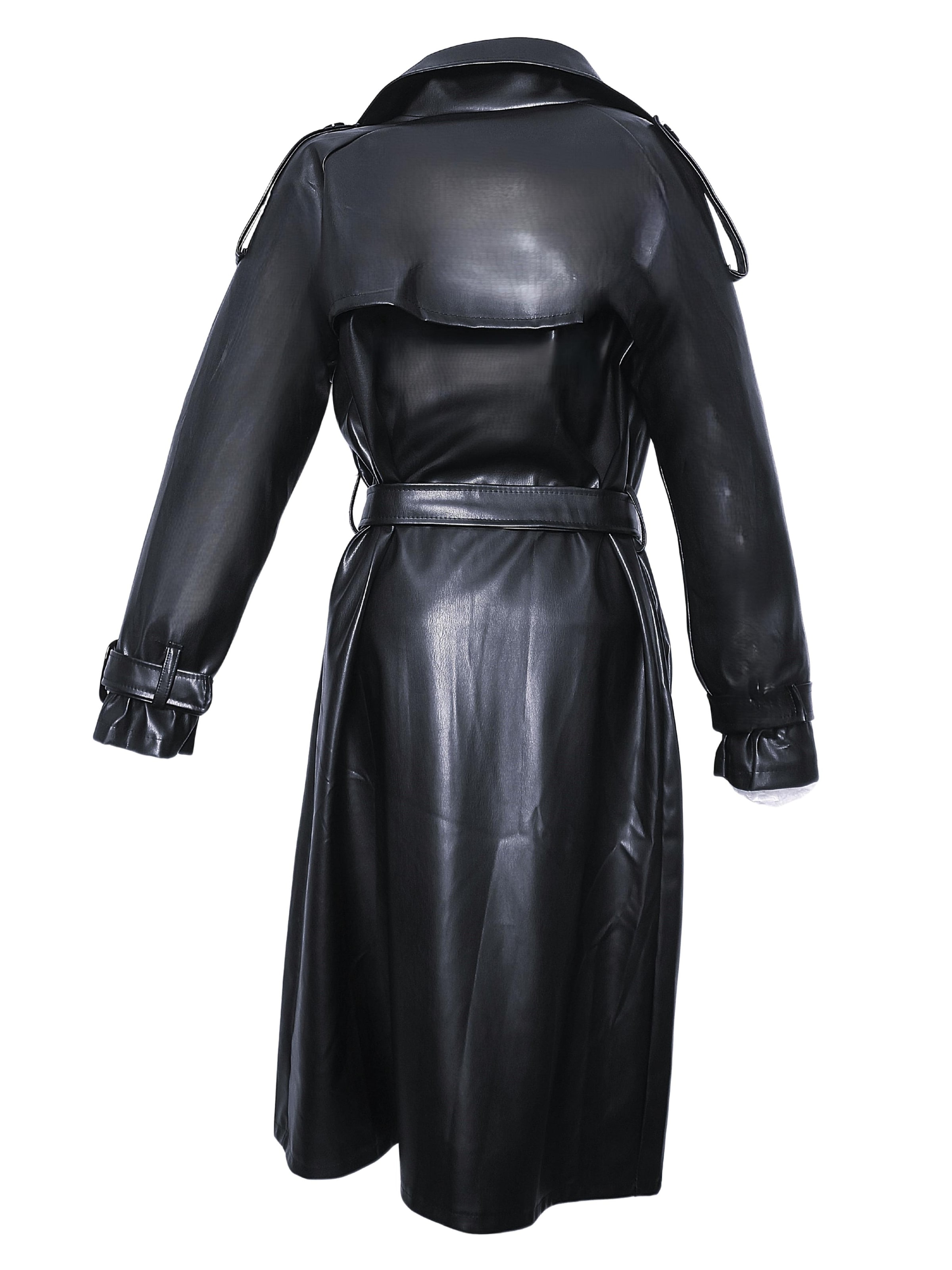 Be  Noble Between-Seasons Coat in Black