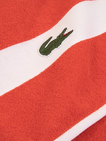 LACOSTE Towel 'L CASUAL' in Red