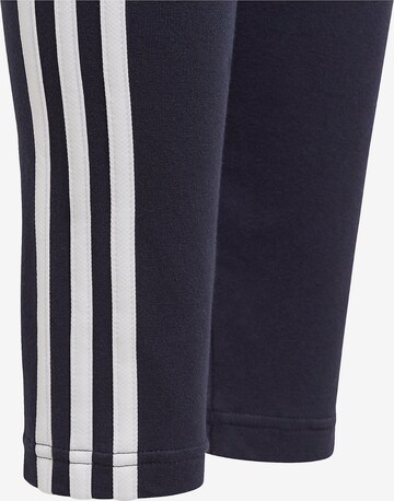 ADIDAS SPORTSWEAR Skinny Sportovní kalhoty 'Essentials 3-Stripes' – modrá