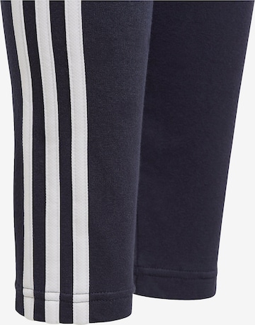 ADIDAS SPORTSWEARSkinny Sportske hlače 'Essentials 3-Stripes' - plava boja