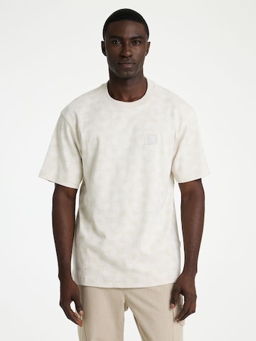 CHASIN' Shirt 'Torin' in Beige: voorkant