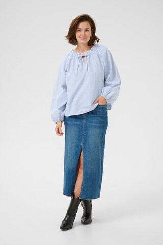 Kaffe Bluse 'Nelly' i blå