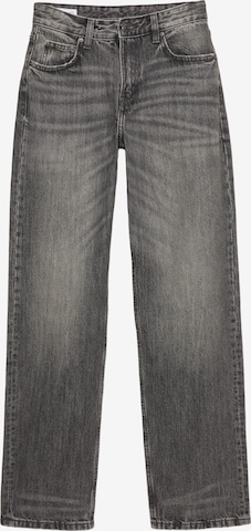 Pull&Bear Дънки в сиво: отпред