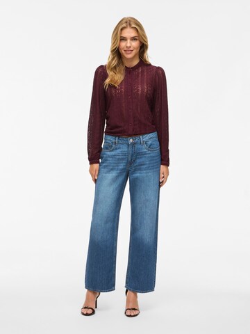 VILA Wide leg Jeans 'VIPalma' in Blue