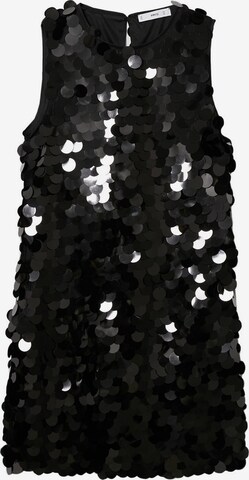 MANGO Koktejl obleka 'XBENI' | črna barva: sprednja stran