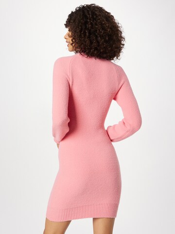 GUESS Knitted dress 'BRIGITTE' in Pink