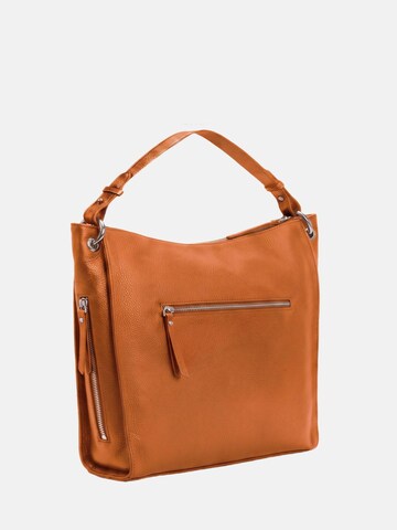 Borsa a spalla 'Borsa a Spalla Pelle Genuina Virginia Rhinè 40x33 cm' di Virginia Rhinè in marrone