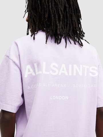 AllSaints Μπλουζάκι 'ACCESS' σε λιλά