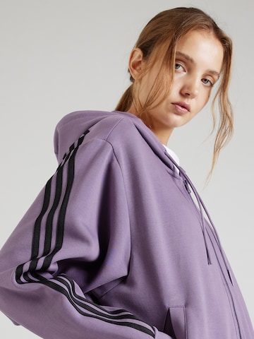 ADIDAS SPORTSWEAR Αθλητική ζακέτα φούτερ 'Future Icons' σε λιλά