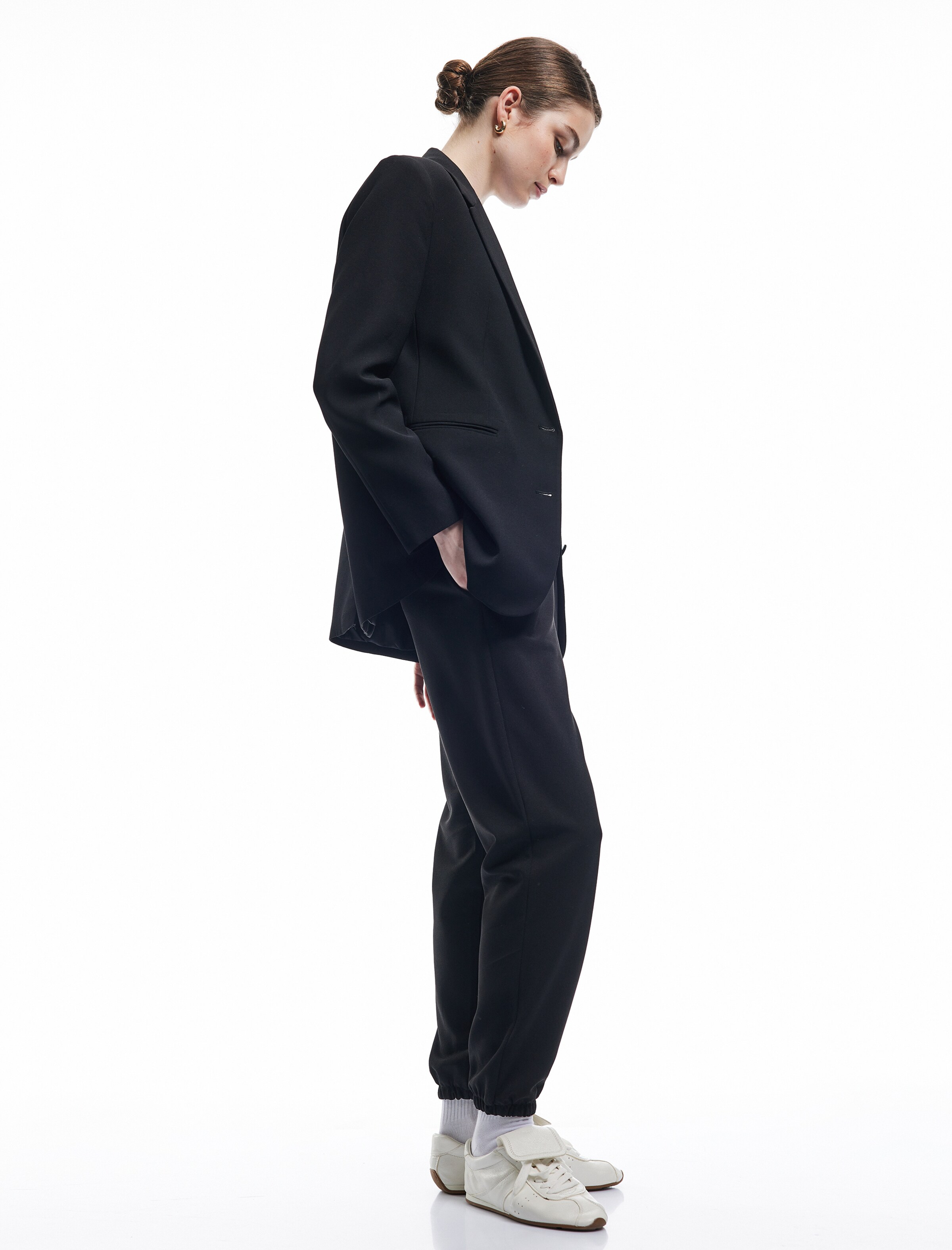 Koton Tapered Hose in Schwarz