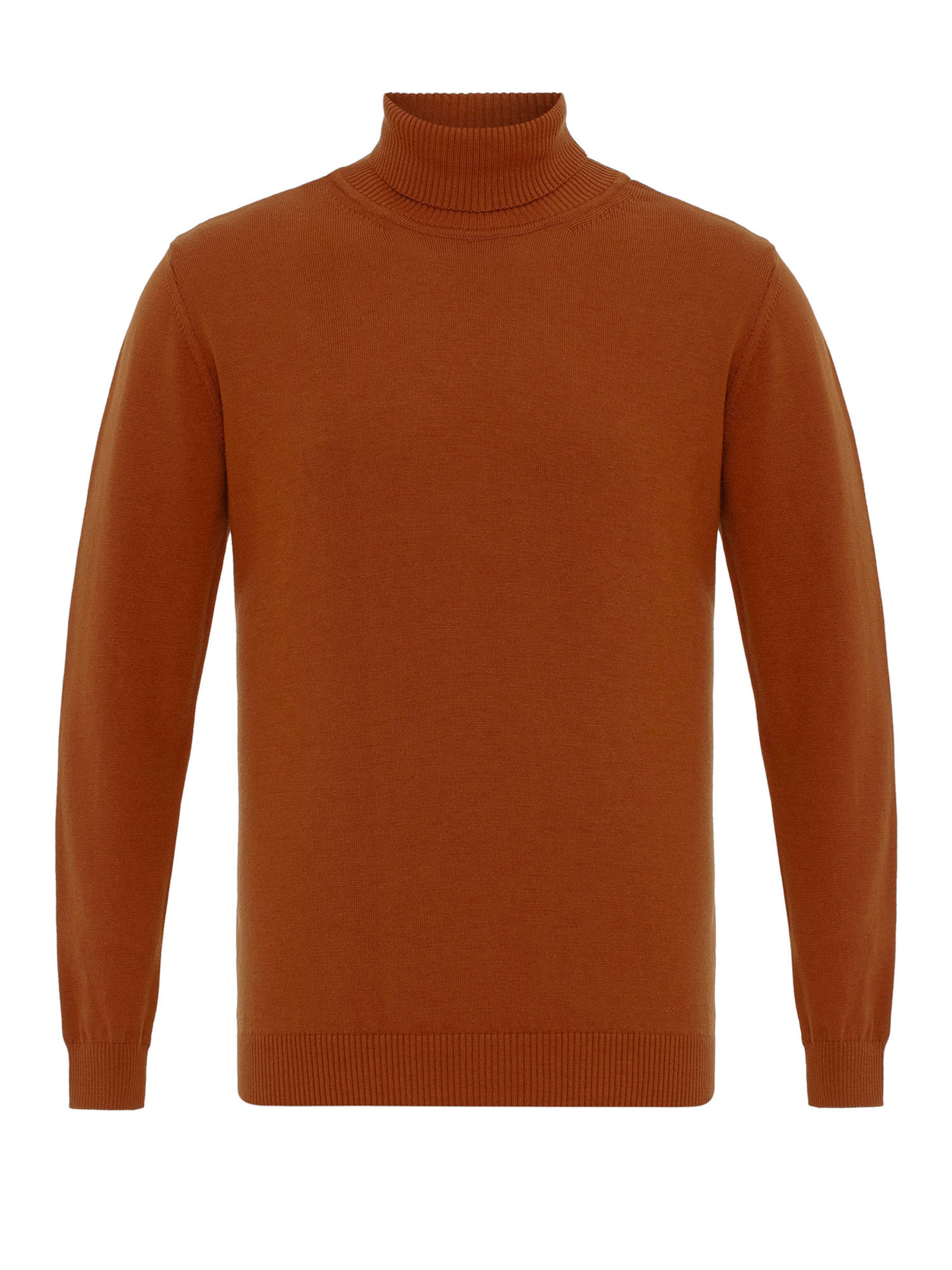 Pull-over Anou Anou en orange : devant