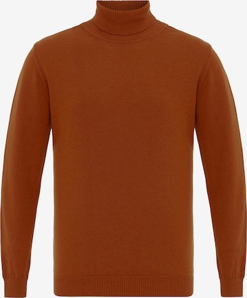 Pull-over Anou Anou en orange : devant