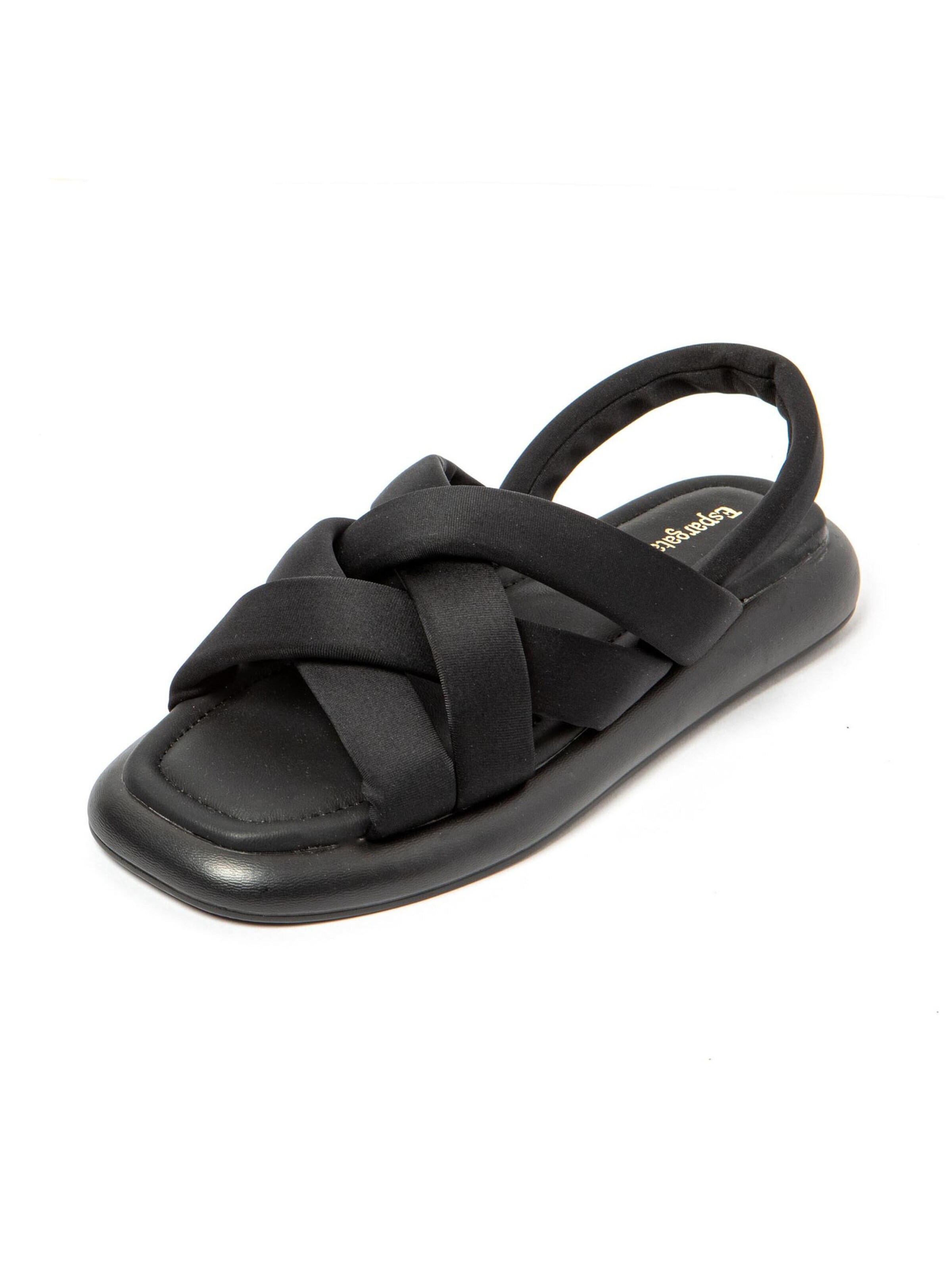 Sandales 'Yakai' Espargatas en noir