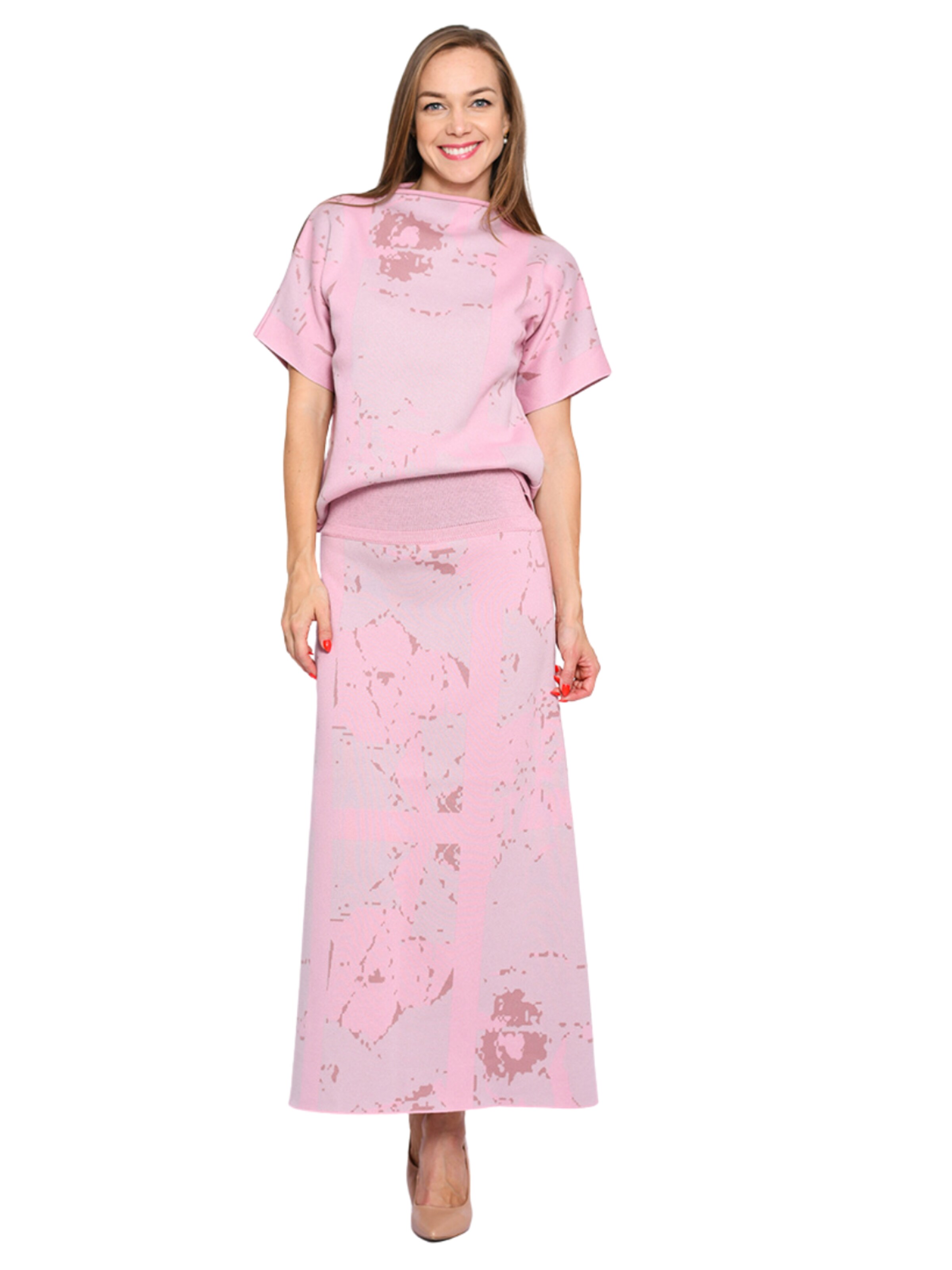 Csillag Zsuzsi - Falda 'Rome' en rosa