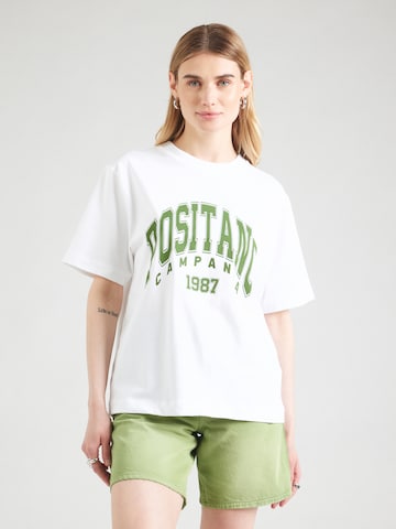 TOPSHOP Shirt 'Positano' in Grey: front
