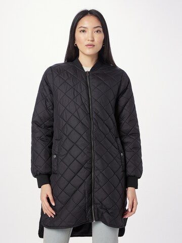 b.young Between-Seasons Coat 'CANNA' in Black: front