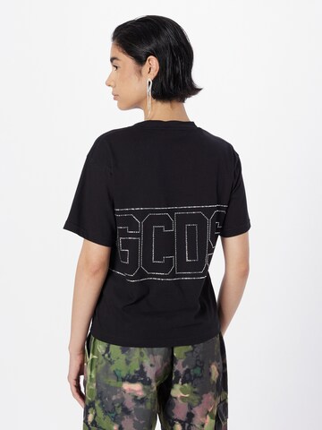 GCDS - Camiseta en negro