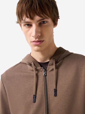 BOGNER Sweatjacke 'Forest' in Braun