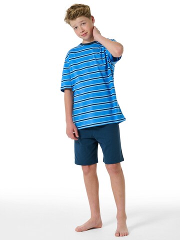 SCHIESSER Nachtkledij ' Nightwear ' in Blauw: voorkant