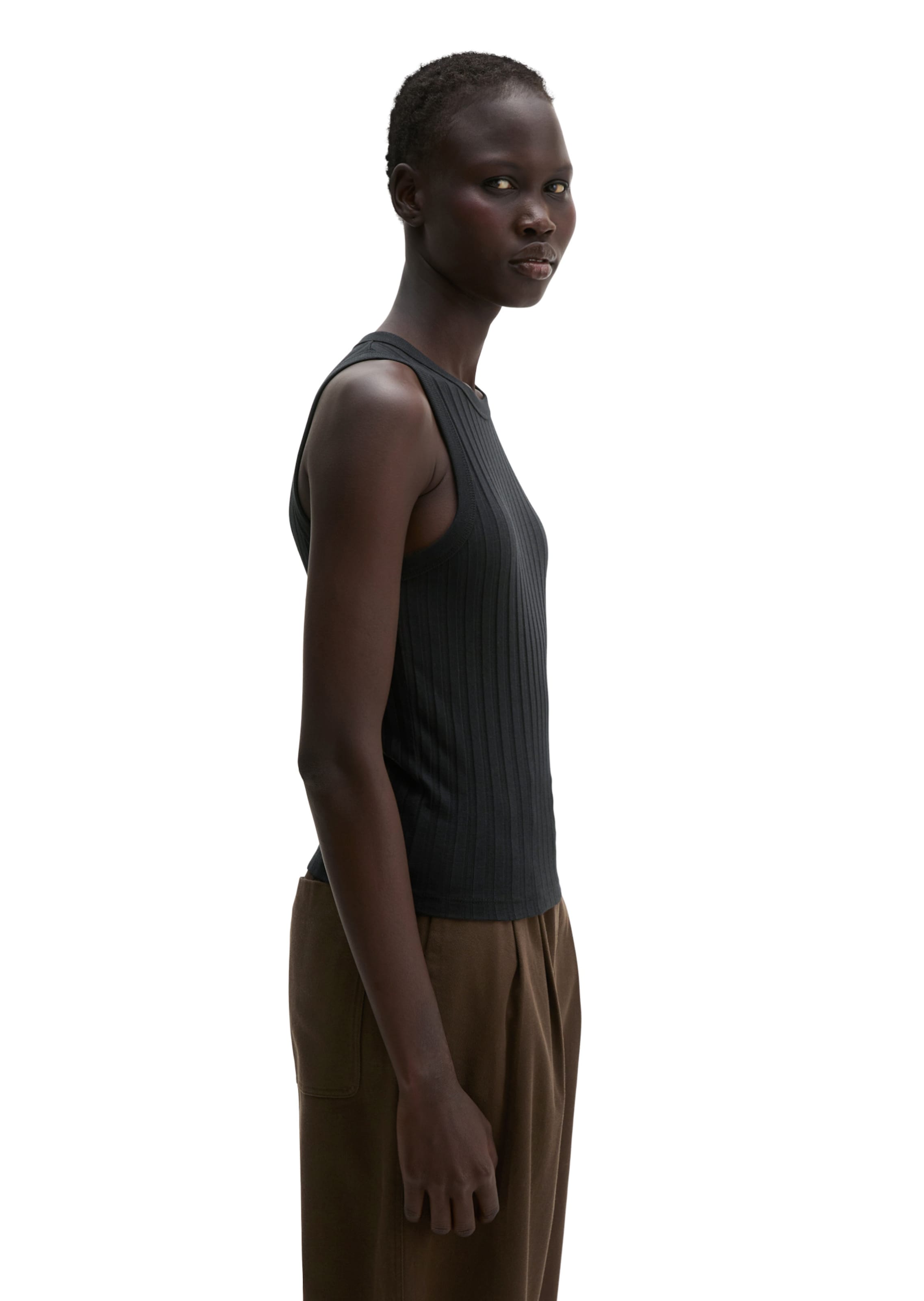 Marc O'Polo Top in Zwart