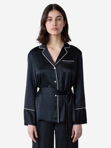 Chemise de nuit 'Ely' ETAM en noir : devant