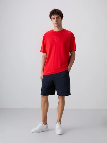 Tommy Life Shirt in Red