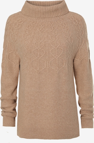 Pull-over 'SKANDI' TATUUM en beige : devant